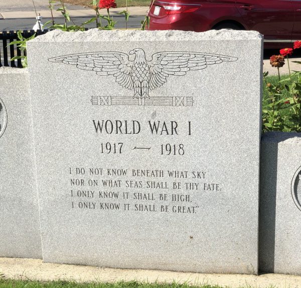 MONSON WAR VETERANS MEMORIAL STONE B