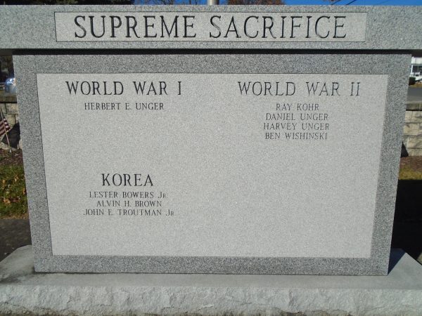 MUIR SUPREME SACRIFICE WAR MEMORIAL