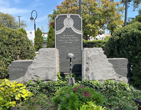 NAPERVILLE WAR VETERANS MEMORIAL FRONT