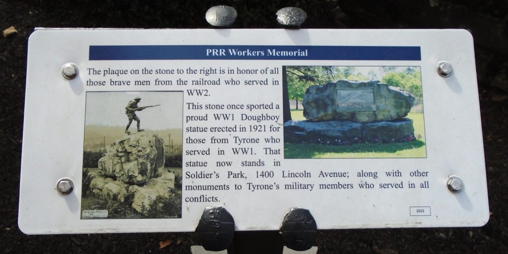 PRR WORKERS MEMORIAL WAR VETERANS MEMORIAL