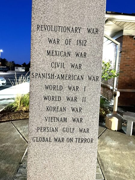 PALMYRA CITIZENS ULTIMATE SACRIFICE WAR MEMORIAL SIDE B