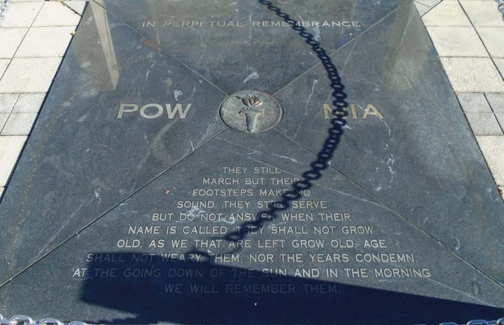 PENNSYLVANIA POW MIA VETERANS MEMORIAL STONE A