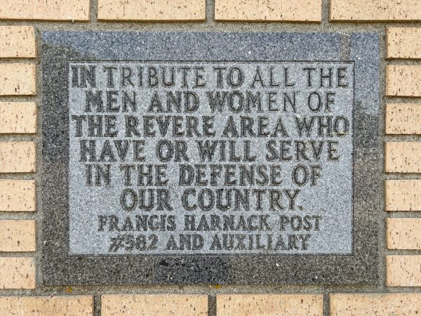 REVERE AREA VETERANS MEMORIAL STONE