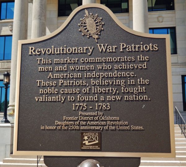 REVOLUTIONARY WAR PATRIOTS MEMORIAL MARKER NEWKIRK