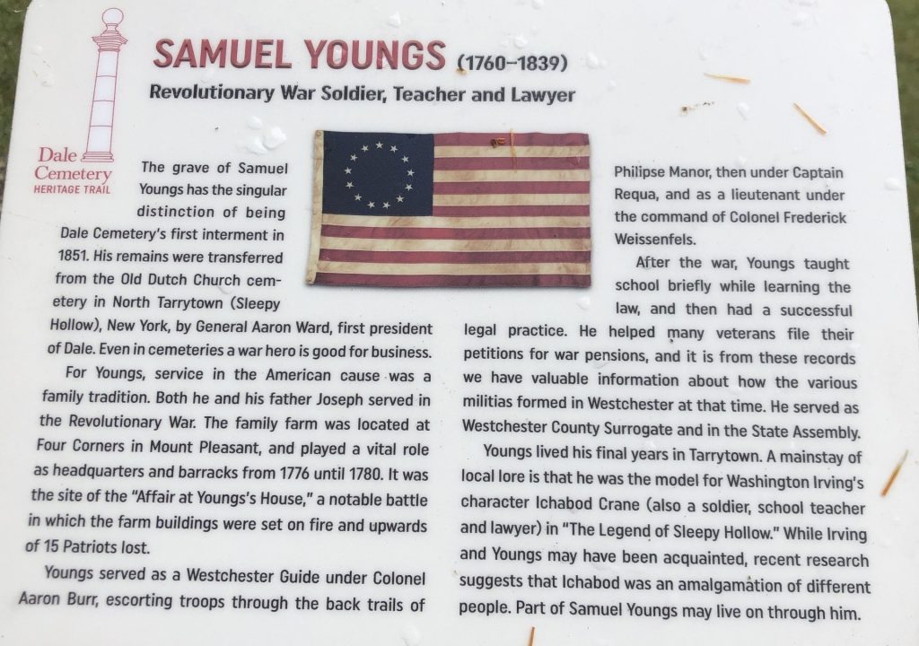 SAMUEL YOUNGS REVOLUTIONARY WAR MEMORIAL PLAQUE
