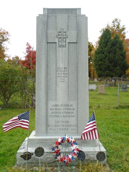 SLOVAK EVANGELICAL AUG. V.V. CHURCH WAR MEMORIAL
