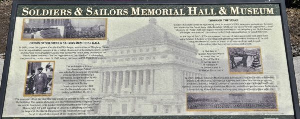 SOLDIERS & SAILORS MEMORIAL HALL & MUSEUM PANEL I