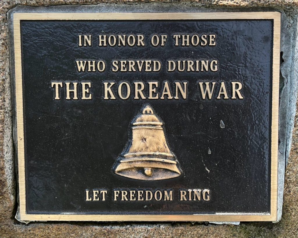 THE KOREAN WAR LET FREEDOM RING MEMORIAL