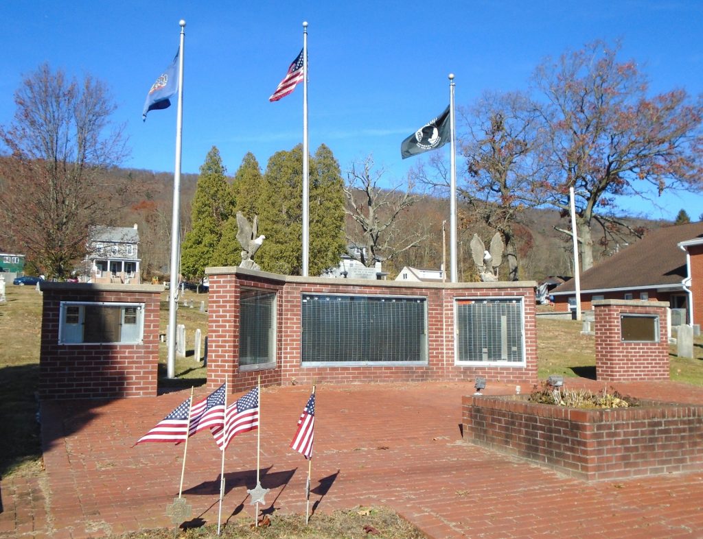 TOWER CITY BOROUGH, POTTER & RUSH TOWNSHIPS VETERANS MEMORIAL