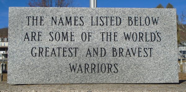 TOWER CITY BOROUGH, POTTER & RUSH TOWNSHIPS VETERANS MEMORIAL STONE