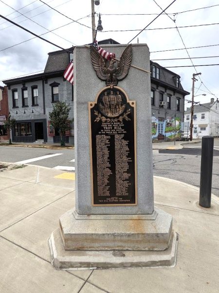 TROY HILL WORLD WAR MEMORIAL