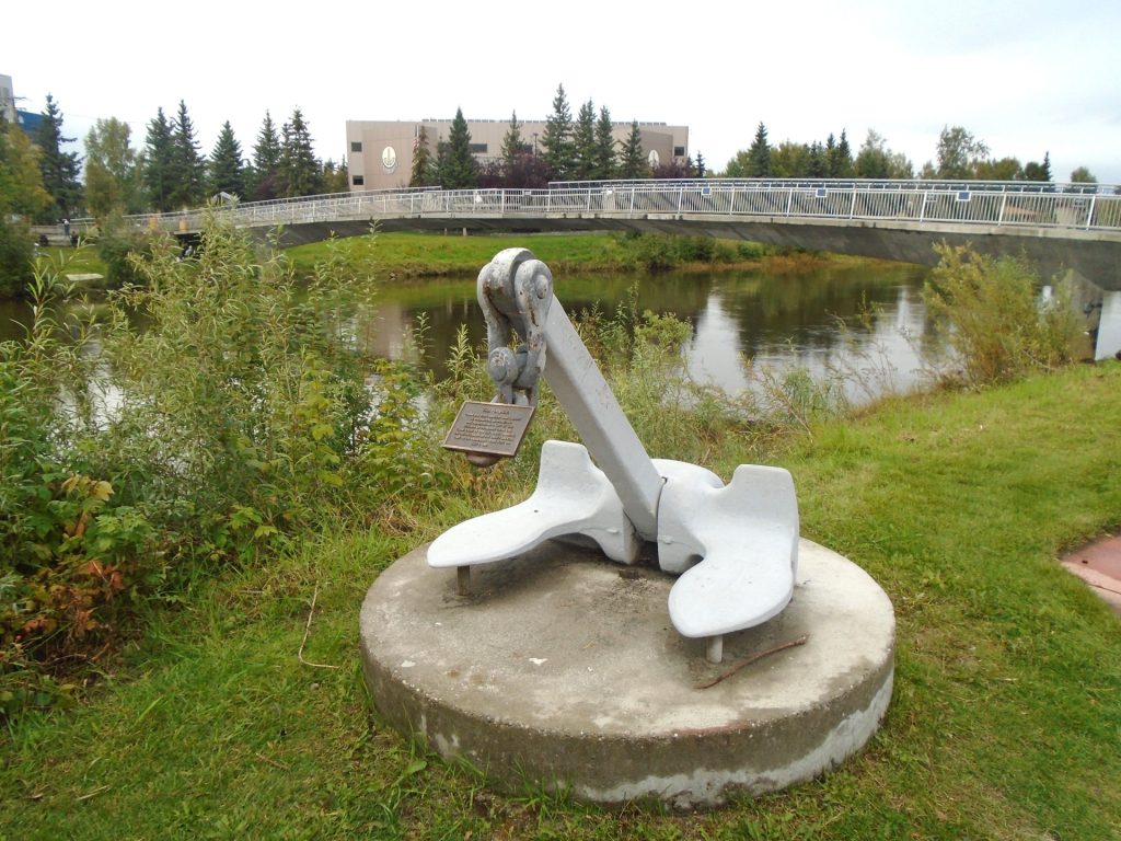 USS ALASKA (SSBN 732) THIS ANCHOR MEMORIAL