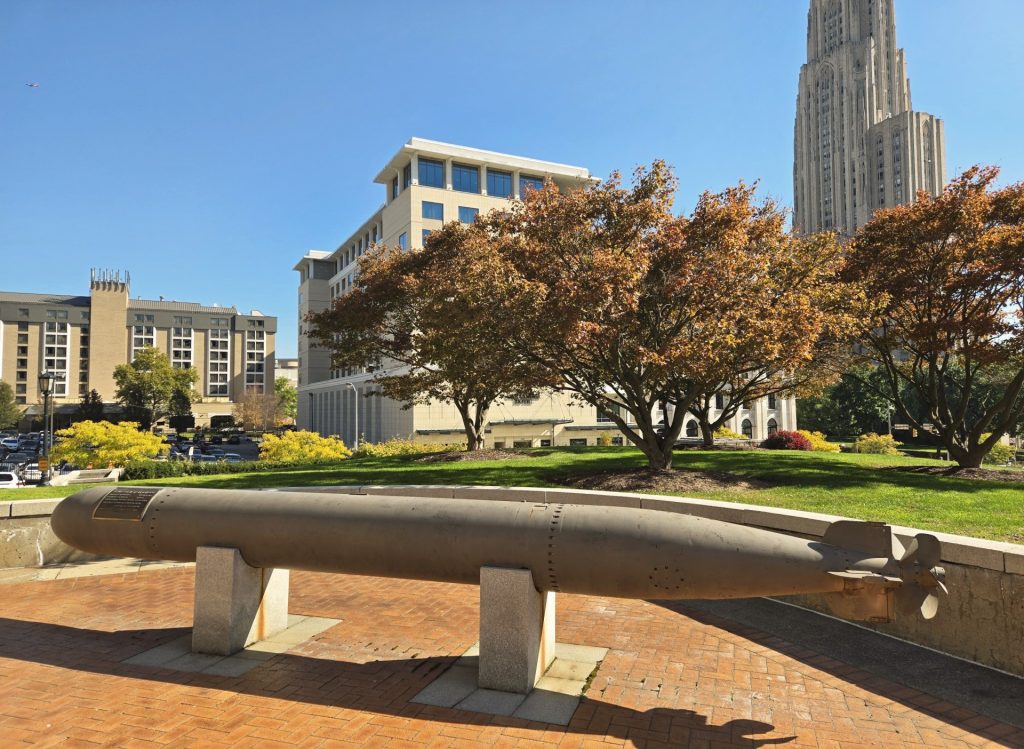 WORLD WAR II STEAM TORPEDO MEMORIAL