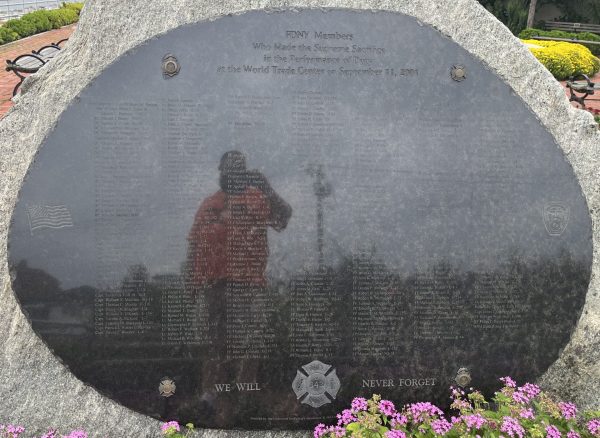 9/11 TRIBUTE PARK MEMORIAL PLAQUE A