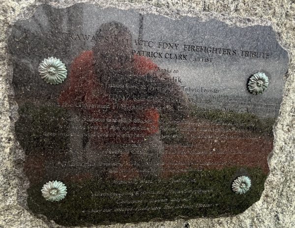 9/11 TRIBUTE PARK MEMORIAL PLAQUE B