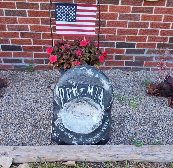 AMVETS POST NO. 222 POW MIA MEMORIAL ROCK