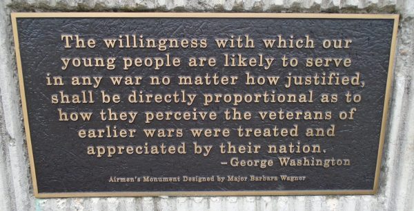 AIRMEN’S MONUMENT PLAQUE B