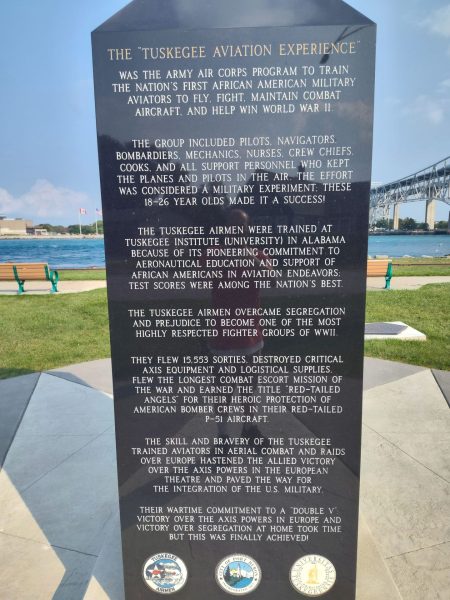 ALABAMA’S TUSKEGEE AIRMEN IN MICHIGAN WAR MEMORIAL SIDE C