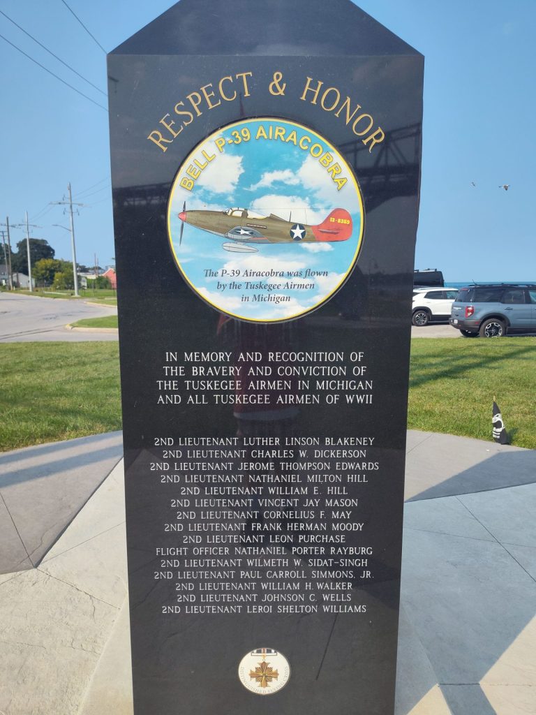 ALABAMA’S TUSKEGEE AIRMEN IN MICHIGAN WAR MEMORIAL SIDE D