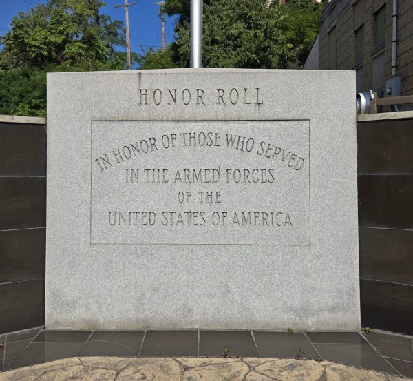 AMERICAN LEGION POST 380 HONOR ROLL MEMORIAL CENTER STONE