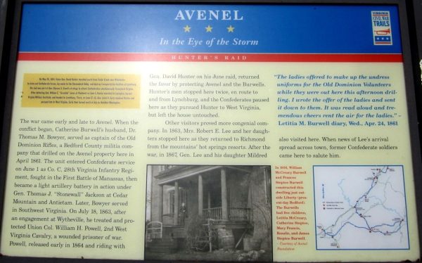 AVENEL IN THE EYER OF THE STROM WAR MEMORIAL PANEL