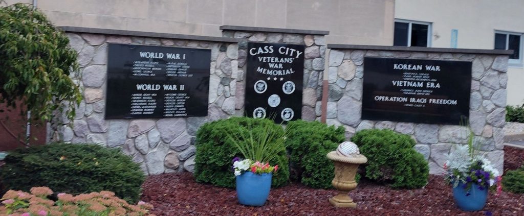 CASS CITY VETERANS’ WAR MEMORIAL
