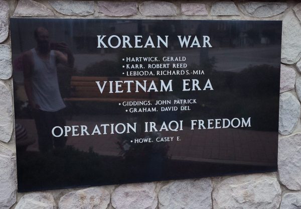 CASS CITY VETERANS’ WAR MEMORIAL PLAQUE C