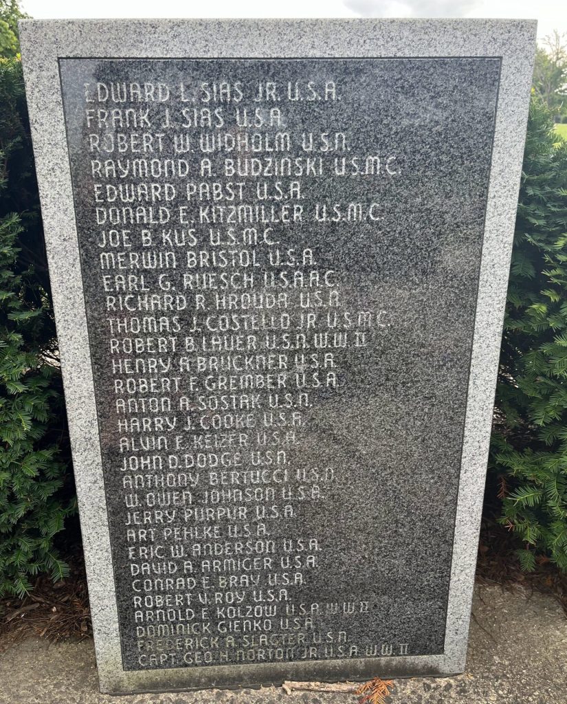 CHAPEL HILL GARDENS WEST CEMETERY VETERANS MEMORIAL STONE D
