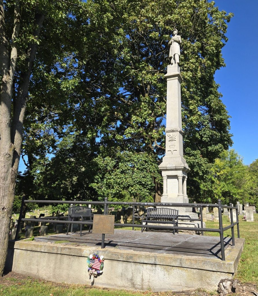 CHARTIERS CEMETERY CIVIL WAR MEMORIAL