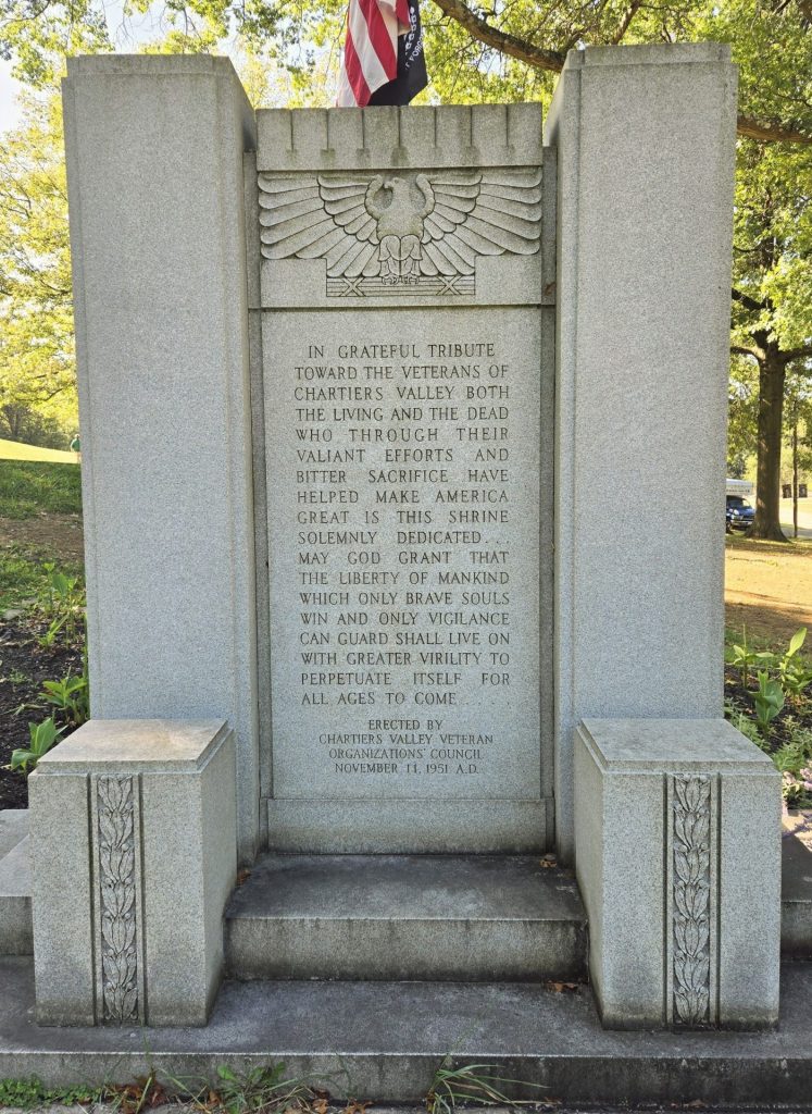 CHARTIERS VALLEY VETERANS MEMORIAL