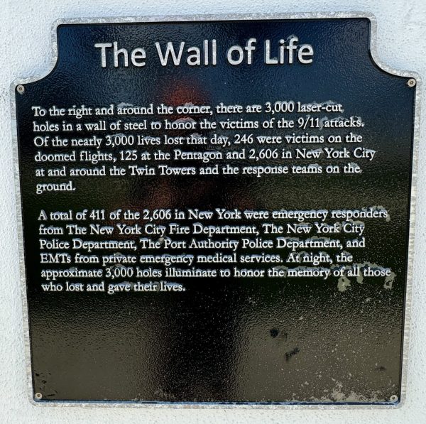 CITY OF MADEIRA BEACH 911 MEMORIAL PLAQUE