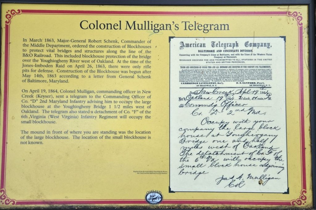 COLONEL MULLIGAN’S TELEGRAM WAR MEMORIAL PLAQUE