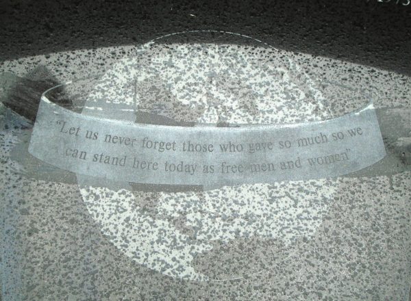 EIELSON AIR FORCE BASE POW MIA MEMORIAL PLAQUE