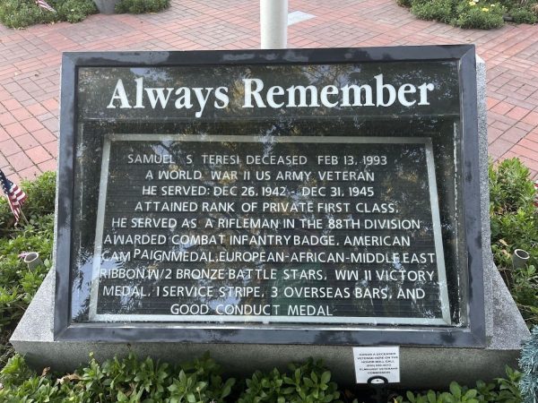 ELMHURST, IL VETERANS’ MEMORIAL PLAQUE C