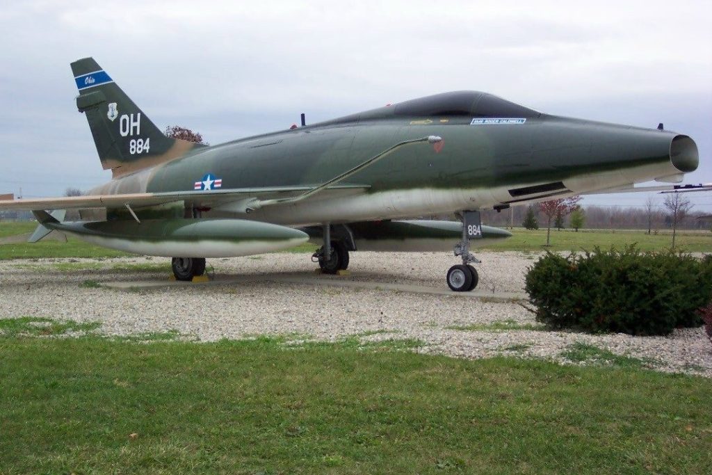 F-100 “SUPER SABRE” MEMORIAL AIRCRAFT