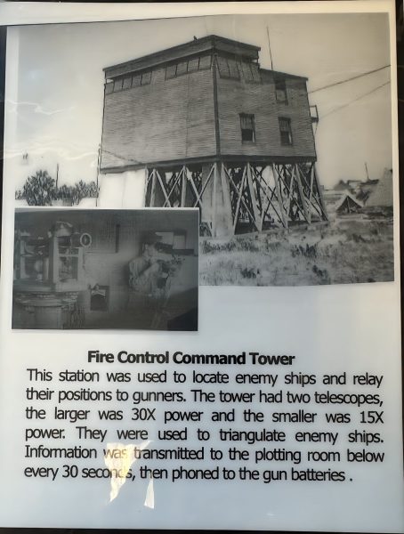 FIRE CONTROL COMMAND TOWER MEMORIAL PLAQUE