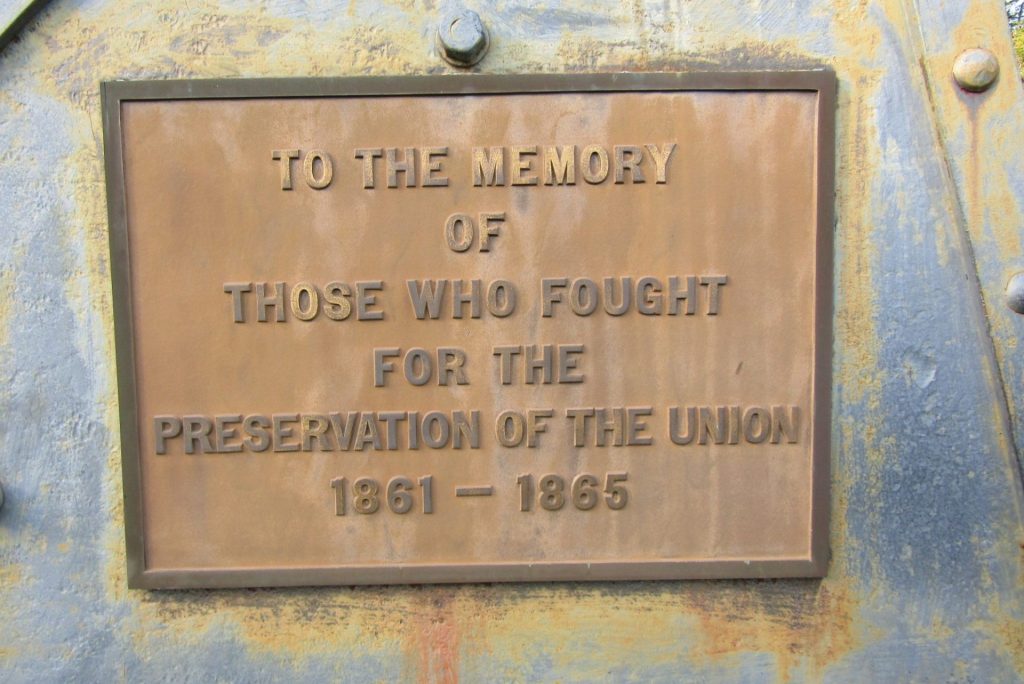 G.A.R. WAR MEMORIAL CANNON PLAQUE