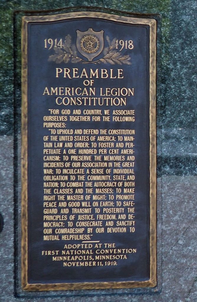 HENNEPIN COUNTY VICTORY MEMORIAL DRIVE PLAQUE D