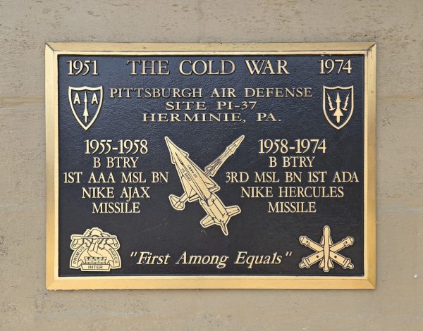 HERMINIE THE COLD WAR MEMORIAL PLAQUE