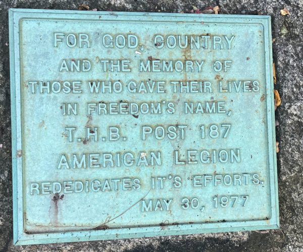 IN SACRED MEMORY GREAT WAR MEMORIAL PLAQUE B