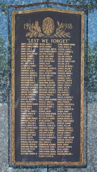 “LEST WE FORGET” THE GREAT WAR MEMORIAL PLAQUE A