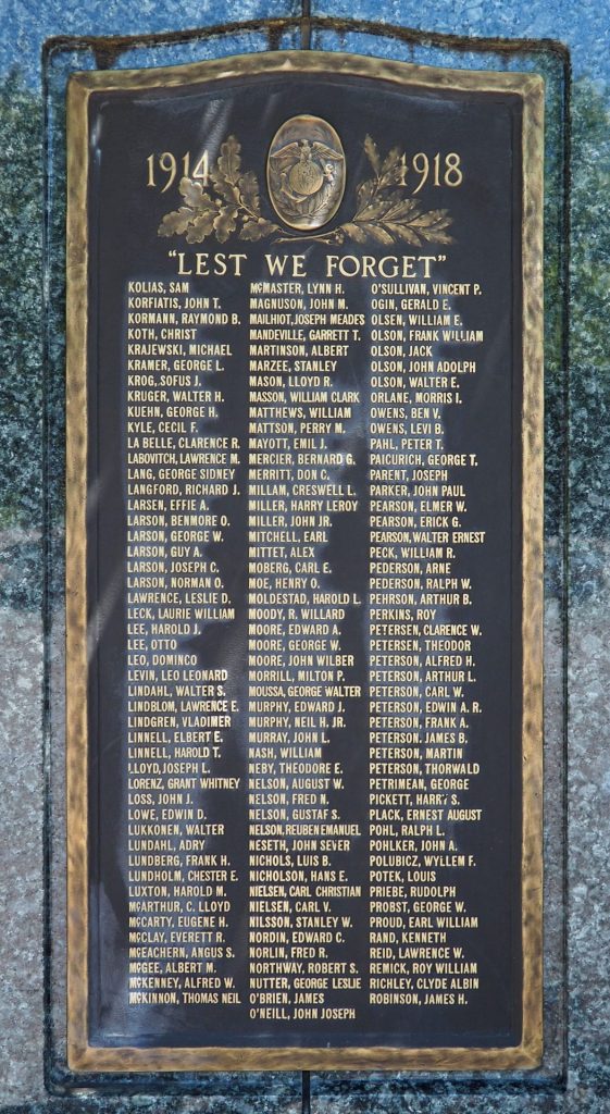 “LEST WE FORGET” THE GREAT WAR MEMORIAL PLAQUE C