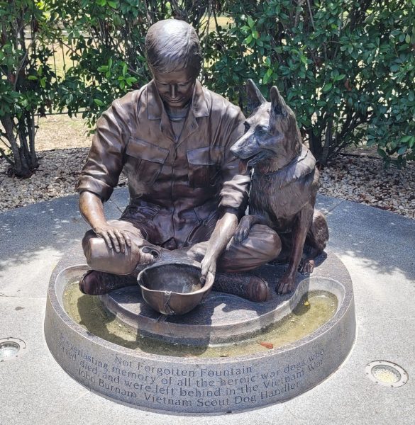MILITARY WORKING DOG TEAMS NATIONAL MONUMENT FOUNTAIN
