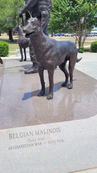 MILITARY WORKING DOG TEAMS NATIONAL MONUMENT STATUE D