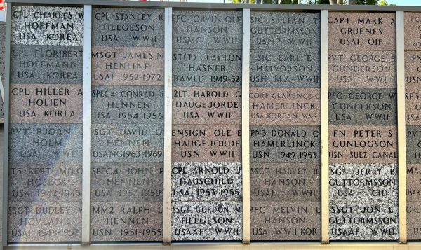 MINNEOTA-GHENT-TAUNTON-VETERAN’S MEMORIAL BRICKS SECTION E