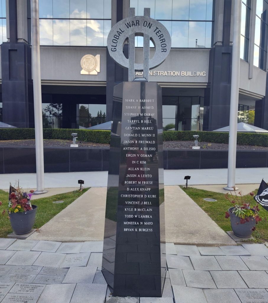 MOUNT CLEMENS GLOBAL WAR ON TERROR MEMORIAL