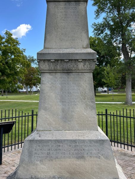 PIPESTONER COUNTY SOLDIERS WAR MEMORIAL SIDE C