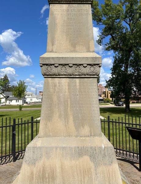 PIPESTONE COUNTY SOLDIERS WAR MEMORIAL SIDE D