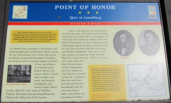POINT OF HONOR WAR MEMORIAL PANEL