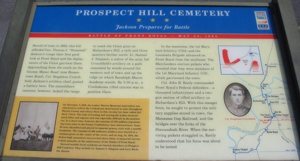 PROSPECT HILL CEMETERY WAR MEMORIAL PANEL